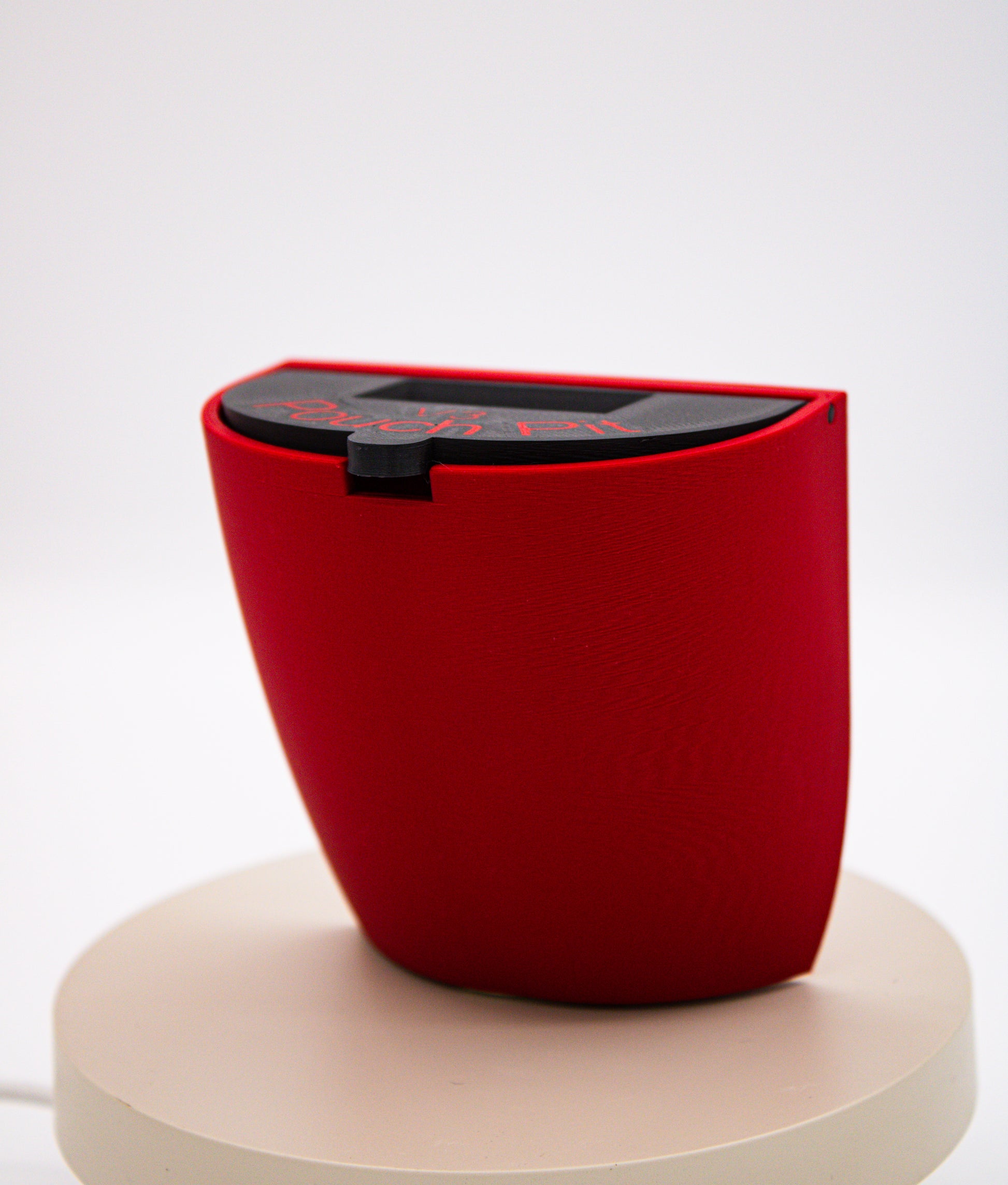 Pouch Pit – Mini Urinal Trash Can for Nicotine Pouches