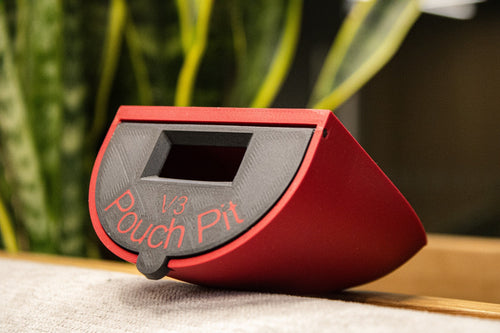 Pouch Pit – Mini Urinal Trash Can for Nicotine Pouches
