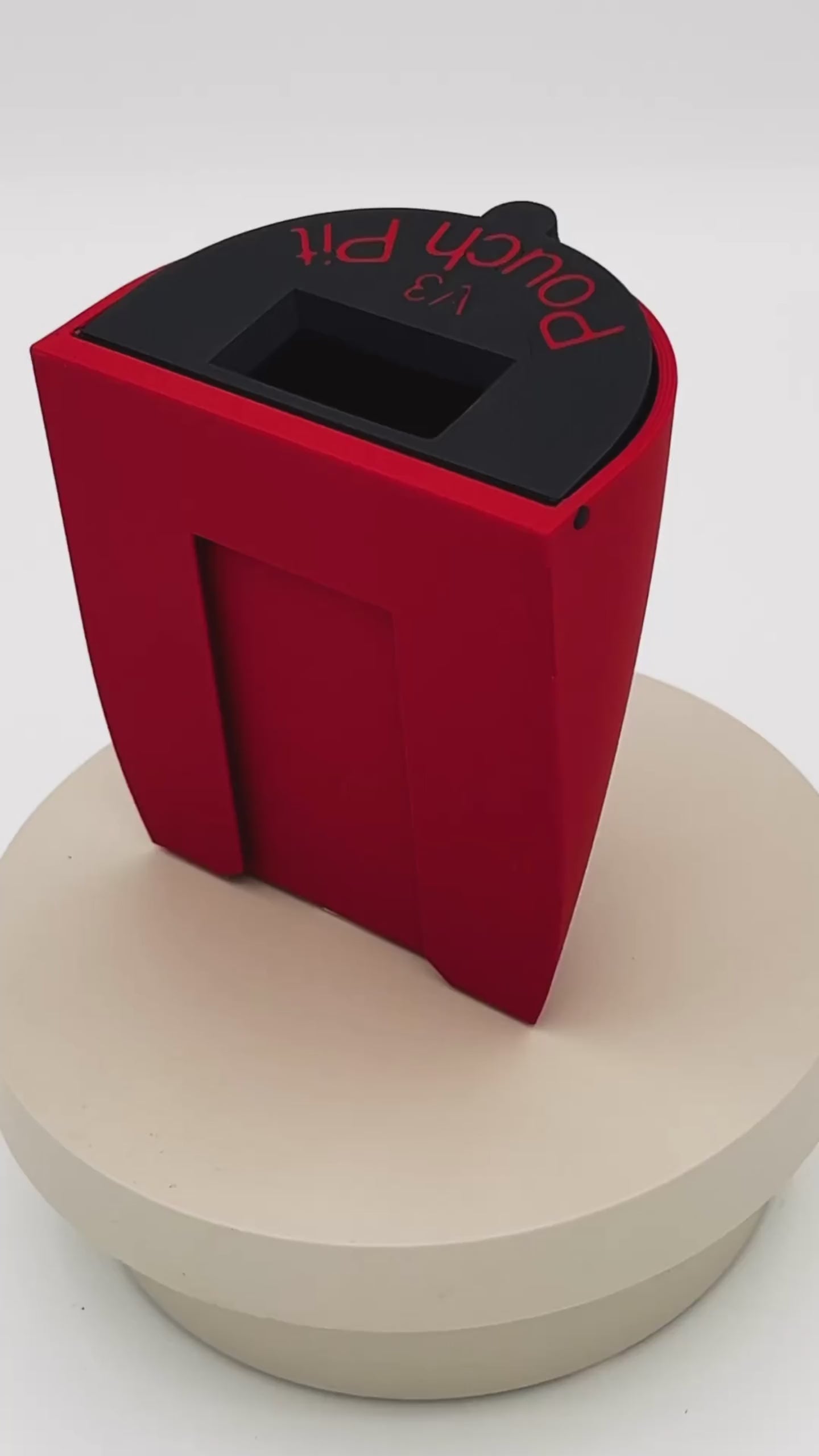 Pouch Pit – Mini Urinal Trash Can for Nicotine Pouches